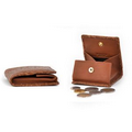 Buffalo Leather Coin Case - Terra